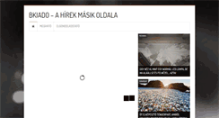 Desktop Screenshot of bkiado.hu