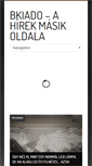 Mobile Screenshot of bkiado.hu